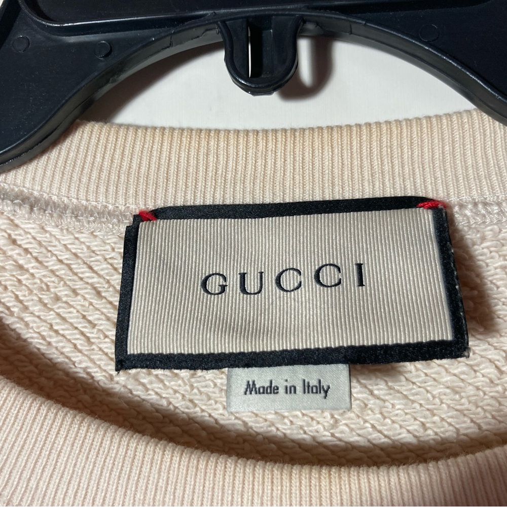 Gucci Sequins & Crochet Year Of the Pig Limited Sweatshirt Size XSmall/Small - Picture 9 of 16